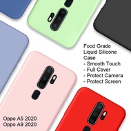 Oppo A9 2020 A5 2020 A92020 A52020 Liquid Silicone Smooth Touch Phone Case Casing Cover