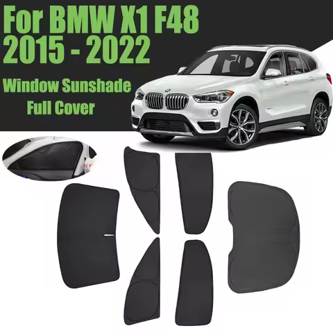 Custom Car Window Sunshade For BMW X1 F48 2015 - 2022 Full Cover Privacy Blind Curtain Front Windshi