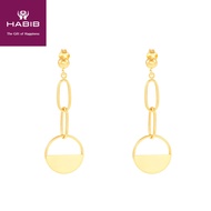 HABIB Oro Italia Annalise Gold Earring, 916 Gold