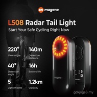 English magene magene L508 Bicycle Light Road Radar Tail Light Brake Sensor Night Riding Mountain Bi
