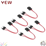 YYE 5PCS Fuse Connector, With Wire 20A Car Fuse Holder, Waterproof 16AWG Auto Inline Fuse Holder Aut