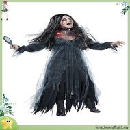 Women Cosplay Halloween Costume Horror Ghost Dead Corpse Zombie Bride Dress doublelift store