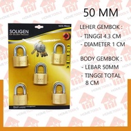 restock Gembok Komputer Master Key Set Isi 5 Pcs SOLIGEN Varian