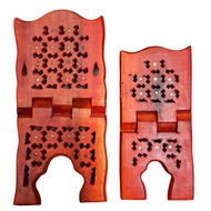 Copper Wood Rehal Folding Rehal/ Al quran Rehal/ Muqaddam Rehal/ Traditional Heritage Rehal/