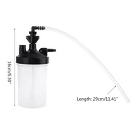 【Bestselling Product】 Oxygen Bubbler Bottle - Humidity Humidifier Water Bottle And Tubing Connector Elbow 12  For Oxygen Concentrator