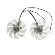 98MM 4PIN FD10015H12D DC 12V 0.55A suitable for PowerColor RX 6650 XT RX 6600XT RX6600 Blue LED GPU 