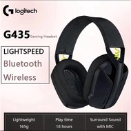 Original Logitech G435 Lightspeed and Bluetooth Wireless Gaming Headset Lightweight Built-in Mics Bl