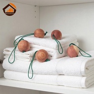 CheeseArrow Natural Cedar Wood Balls Scented Closet Home Accessories Insect Repellent Breathable Fre