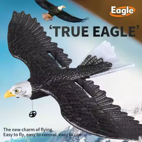 EPP Foam RC Eagle Aircraft Fighter Gravity Sensing 2.4G Stunt Eagle RC Flying Toys Portable Durable
