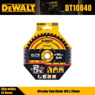 DEWALT DT10640 Circular Saw Blade 165 x 20mm 40T Built To Last Multifunctional Sharp Quick Smooth Cu