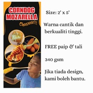 Bunting Business 2' x 5' RM 1.60/kaki persegi