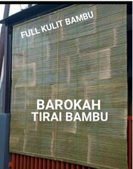 Tirai Bambu gulung luar rumah / others / kere bambu gulung / krey bambu gulung outdoor / tirai kulit