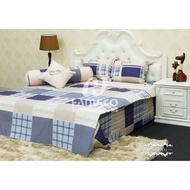 2 Vỏ Gối Nằm 45x65cm Hanvico Blue Sky 100% cotton cao cấp