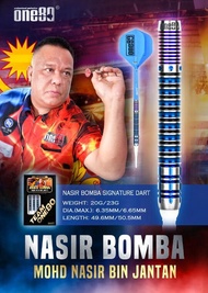 ONE80 DART - NASIR BOMBA BIN JANTAN SIGNATURE DART - STEEL TIP & SOFT TIP (20G/23G)