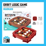 Tic Tac Toe Family Game 2026 Orbit Rotate Game Chess Circular Chess Sliding X 0 X Board Game 2026