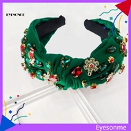 EYES Snowflake Headband Christmas Party Hair Accessory Sparkling Crystal Headband for Women Festive Holiday Hair Accessory for Christmas Outfits Perfect Gift Idea