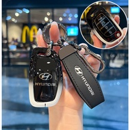 Hyundai Car Key Case Cover Keychain For Hyundai HB20/SANTA FE/i10 IX35 IX45/Elantra/Tucson/Accent Fo