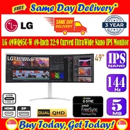 [Same Day Delivery Available*] LG 49WQ95C-W 49-Inch 32:9 Curved UltraWide DQHD (5120 x 1440) Nano IPS Monitor (*Order Before 2pm on working day, will deliver the same day, Order after 2pm, will deliver next working day.)