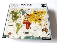 Petit Collage 世界地圖拼圖 24片 world map puzzle