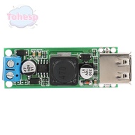 TOHESP Buck Module, 6V-35V To 5V 3A Single USB DC-DC Converter Module, Step Down Converter 59*21*18m