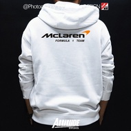 Hot Sale Attitude McLaren Formula F racing team uniform McLaren loose cotton printed hooded sweatshi