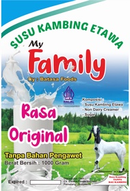 Family Susu Kambing Etawa Original 1 Kg Alufoil