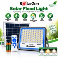 Solar Flood Light With Smart Motion Sensor IP65 Waterproof 100W 150W 200W 300W Solar Light