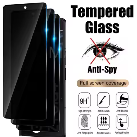9H Anti Spy Tempered Glass For Samsung Galaxy Z Fold5 Fold4 Fold 5 4 3 ZFold4 ZFold3 5G Screen Prote