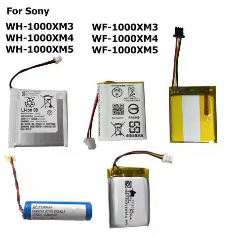 Wireless Headset Battery For Sony WH-1000XM4 XM4 WH-1000XM3 XM3 WH-1000XM5 723741,WF-1000XM3 WF-1000