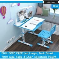 Ergonomic children study table chair set at LOWEST PRICE Meja Belajar