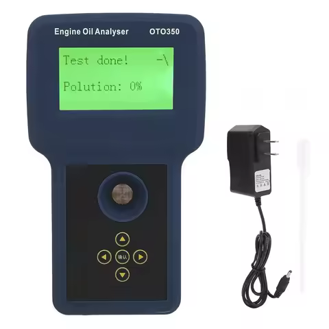 New! Engine Oil Analyzer OTO350 Motor Oil Tester For Synthetic Standard Motor Oils Work With All Die