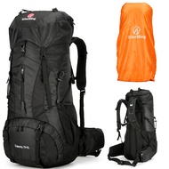 75L Hiking Backpack for Men Women Daypack Backpack Outdoor Waterproof Camping Backpack with Rain Cov