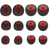 Replacement Ear Tips Earbuds Silicone Buds for Senso, Otium, Hussar Bluetooth Headphones, 6 Pairs,S/