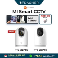 Xiaomi Mijia 360 IP Camera PTZ 3K PRO / 2K PRO Version CCTV Home Security Cam 1666P 3K / 1296P 2K