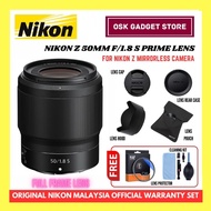 Nikon Z 50mm f/1.8 S Prime Lens For Nikon Z Mount Mirrorless Camera | With Free | 1 Year Nikon Warranty