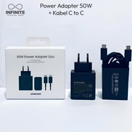 Samsung Charger Type C Data Cable 50W Original Cable Power Adaptor Super Fast Charging