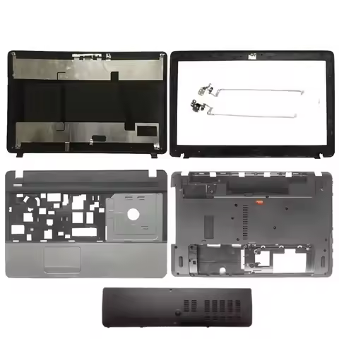 New For Aspire E1-571 E1-571G E1-521 E1-531 E1-531G LCD Back Cover/Bezel/Palmrest Upper/Bottom Base 