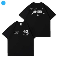 S-5XL Read Srock Daily TWS Concert FM 42CLUB Theme Printed  Short-Sleeved T-Shirt Both Comfortable B
