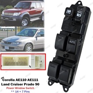 [HOT ITEM🔥] Toyota Corolla SEG AE110 AE111 Prado 90 1999-2002 Power Window Switch Main Switch Contro