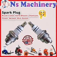 Spark Plug Enjin Mesin Rumput Brush Cutter Hand Blower Chainsaw Knapsack Sprayer Mist Duster