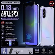 0.18mm Anti Spy Tempered Glass For Samsung S25 FE S24 FE S23 FE S21 FE S20 FE A36 A56 A55 A35 A34 A3