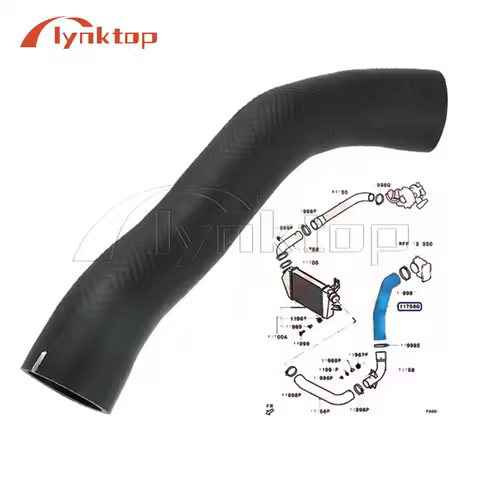 Intercooler Outlet Air Hose For Mitsubishi L200 Triton IV V Pajero Sport Nativa II 2008-2016 4D56 2.