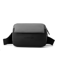 CSONLINEMALL Men Crossbody Bag Multifunctional Chest Bag Waterproof Street Pouch Bag