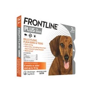 Frontline Plus 小型犬 (<10kg) - 橙盒 (BI-FDS)