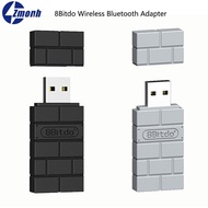 [Enjoy the small store] 8Bitdo ไร้สายบลูทูธ USB อะแดปเตอร์สำหรับสวิทช์ Windows Mac Raspberry Pi Nintendo Switch Pro NS สนับสนุน PS3 PS4 PS5 Controller
