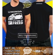 Honda FREED Its Time To Freed Car T-Shirt Automotive Clothing