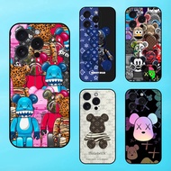 Iphone 15 Pro Phone Case With Black Bezel Bear Be @rBrick