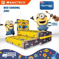 [ Baru] Kasur Sorong 2In1 Twin Bed Karakter Anak 120 X 200 Spring Bed