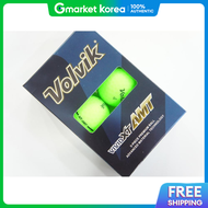 VOLVIK | Vivid Xt Amt Matte Golf Ball 3-Piece - Green 1 Case 6 Balls //
