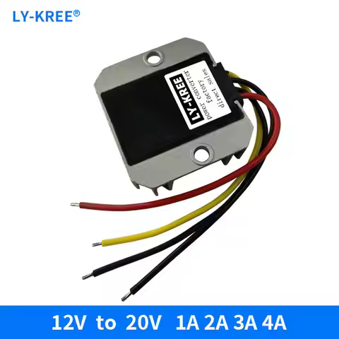 12V to 20V Step Up 1A 2A 3A 4A Converter Inverter Power Adapter DC DC Boost Module 12V to 20V Booste